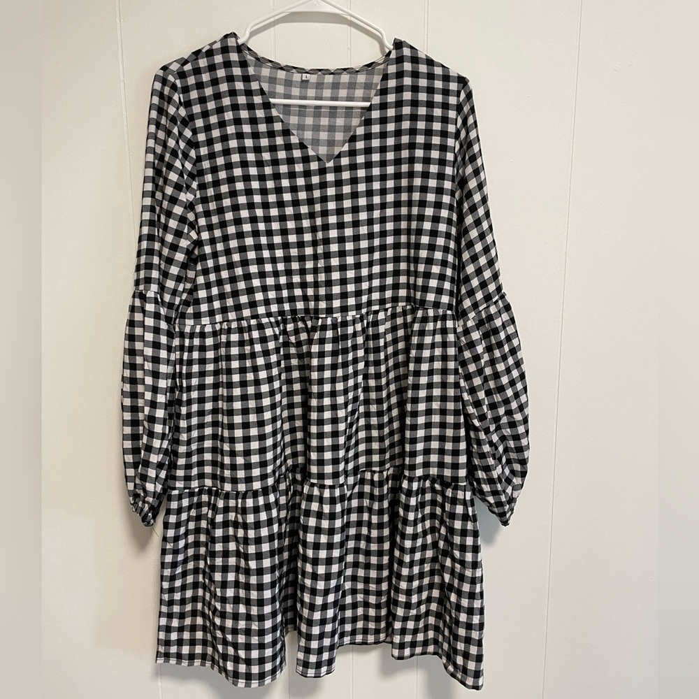 Large Dress Rayon Type Material